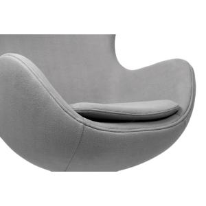 Кресло EGG CHAIR светло-серый кашемир